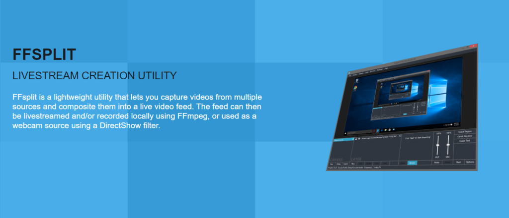 FFSplit Live Streaming Software