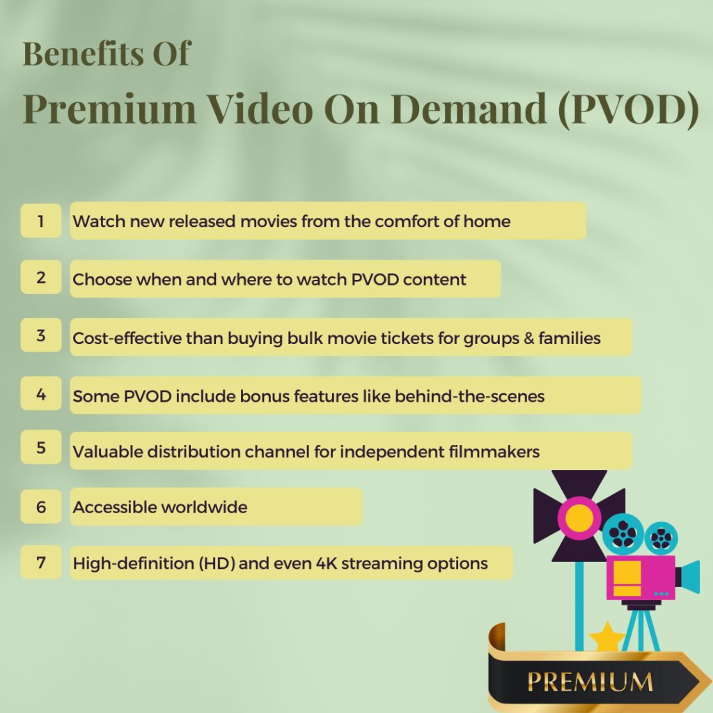 Benefits of PVOD infographic